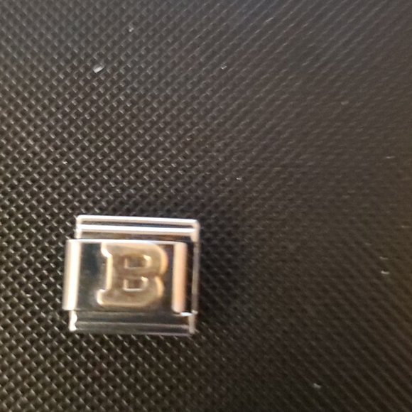 Jaltex Inc charms SS 14Kt Gold letter G & B - Picture 4 of 8